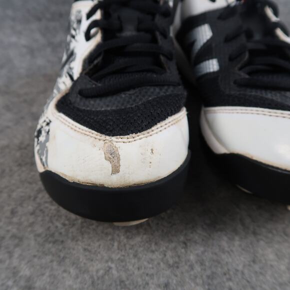 New Balance Shoes Big Kids 5 Baseball Cleats Youth Sport Athletic Black White - Picture 3 of 13